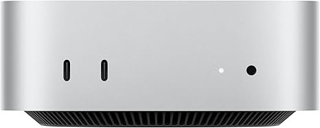 Apple 2024 Mac mini Desktop Computer with M4 chip with 10‑core CPU and 10‑core GPU: Built for Apple