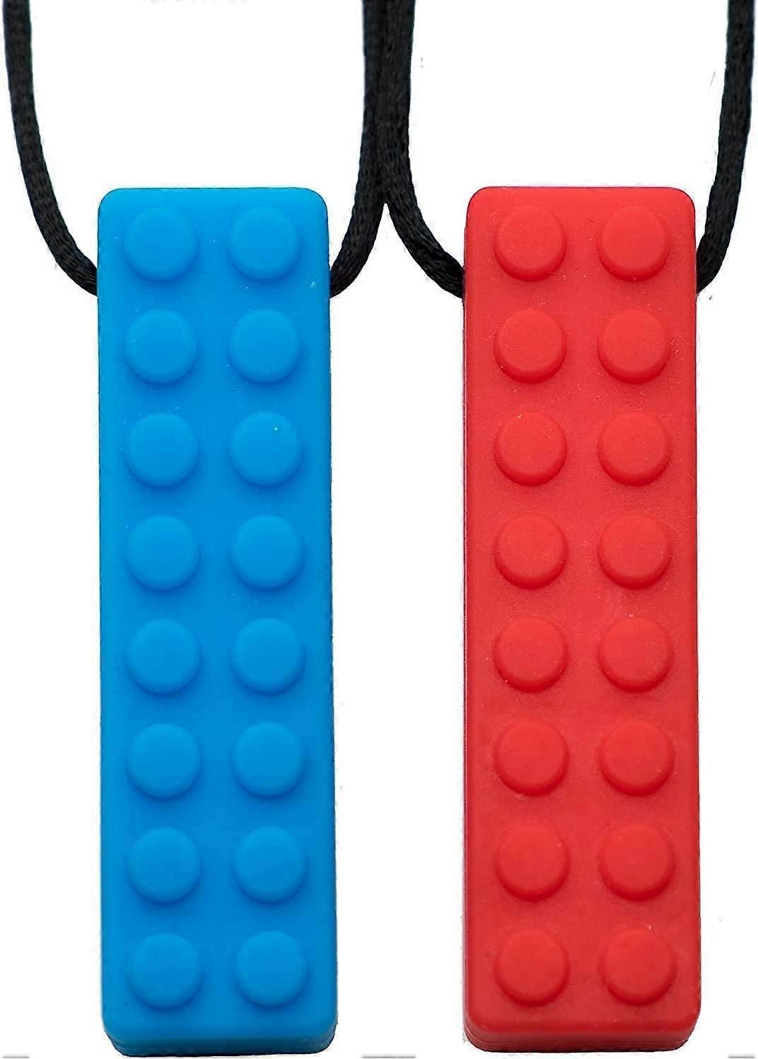 2 Pack Chew Necklaces - Best Chew Necklaces for Kids with Autism - Durable